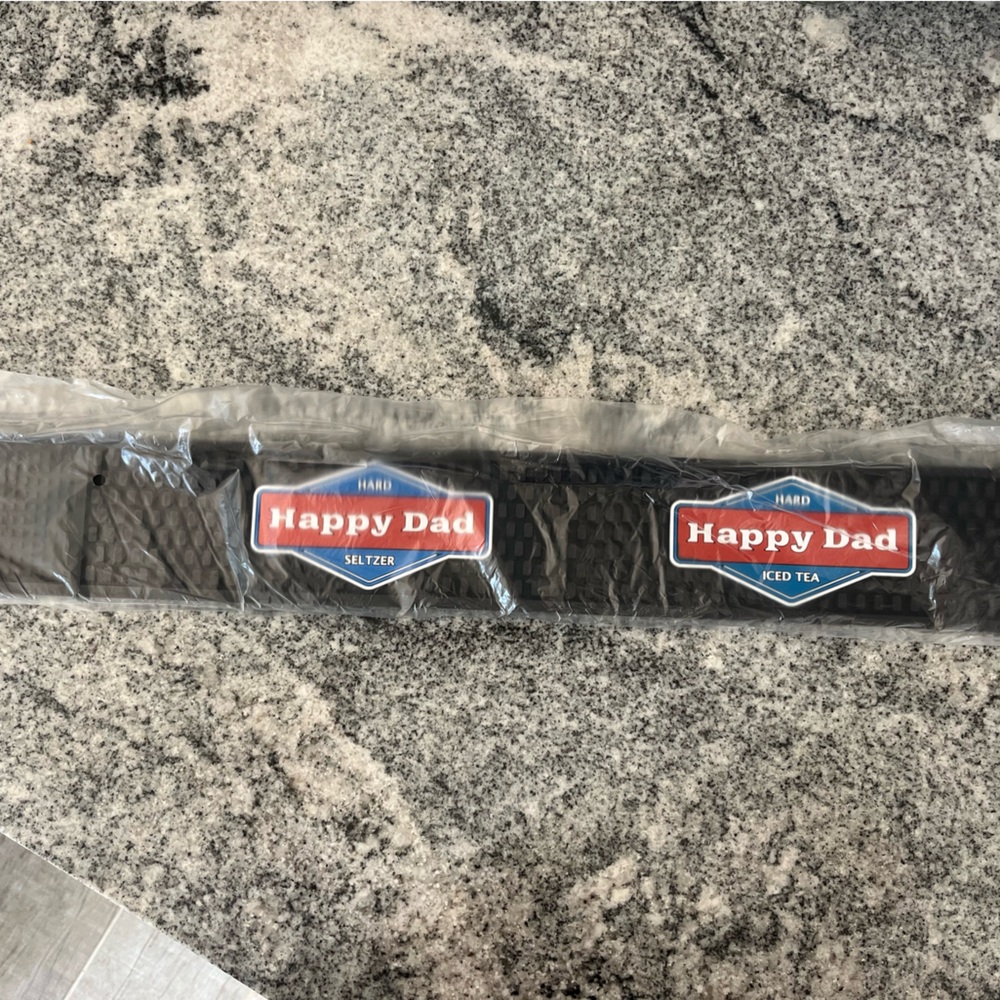 Happy Dad Bar Rail Mat